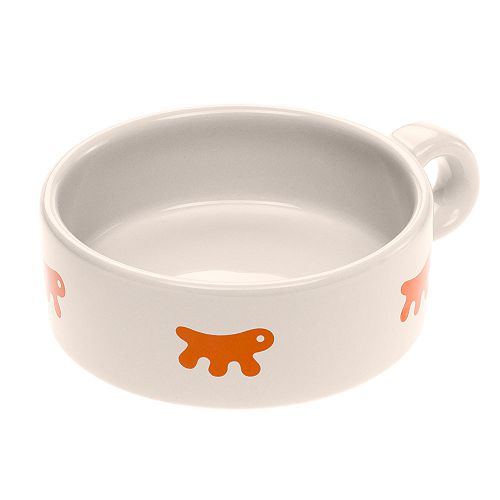 Миска Ferplast CUP BOWL керамическая для кошек и собак, 0,3 л