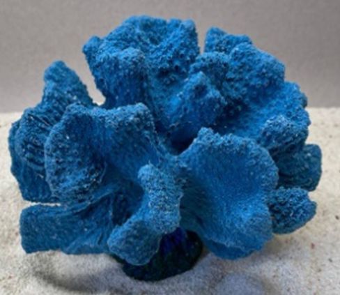 Цветной коралл синий Коралл большой, 21*18*16 см