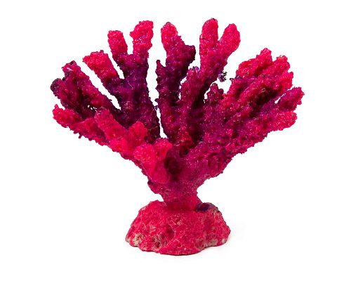 Кр-326 Коралл акабария розовый акрил, 9*5*7 см