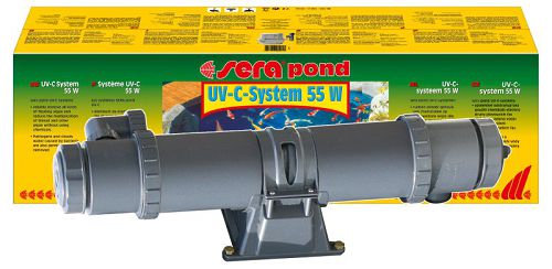 УФ-стерилизатор Sera UV-C System 55 W для пресной, морской и прудовой воды, 55 Вт