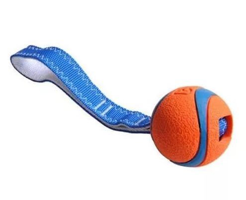 Перетяжка-Теннисный мяч CHUCKIT! ULTRA TUG SMALL Ультра для собак, резина, маленькая