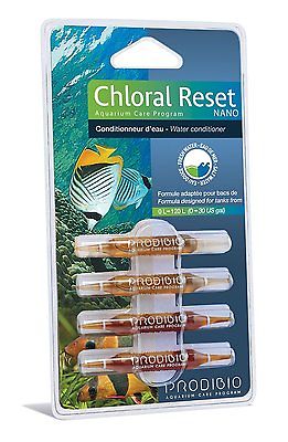 PRODIBIO Chloral Reset Nano кондиционер для аквариумной воды, 4 шт.
