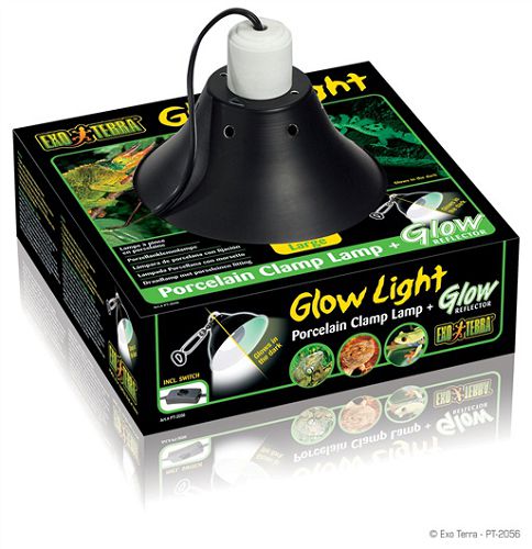Exo-Terra Glow Light светильник навесной для ламп накаливания, большой от интернет-магазина STELLEX AQUA
