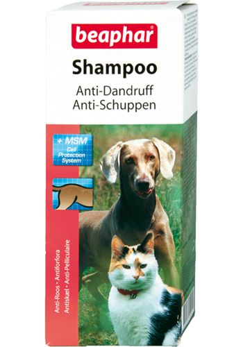Шампунь Beaphar Shampoo Anti-Dandruff против перхоти для кошек и собак, 200 мл