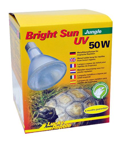 Lucky Reptile Bright Sun UV Jungle лампа для террариумов, 50 Вт, цоколь Е27