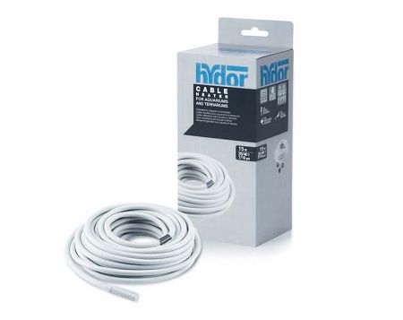 Hydor CABLE HEATER HYDROKABLE гидрокабель для аквариумов 25-40 л, 3,3 м, 15 Вт