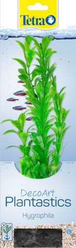 Растение аквариумное искусственное Гигрофила Tetra Hygrophila L зеленые листики, 30 см