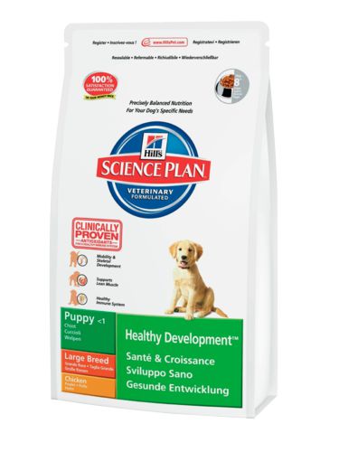 Корм Hill's Science Plan Puppy Healthy Development Large Breed для щенков крупных пород, с курицей