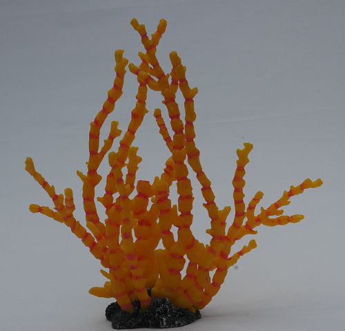 Коралл VITALITY мягкий, пластик, желтый, 23х12х22 см