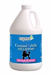 Шампунь Espree Coconut Oil + Silk Shampoo для блеска шерсти собак, с кокосовым маслом и протеинами шелка
