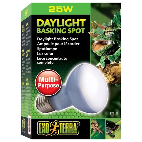 Лампа дневного света Exo Terra Day Light Basking spot для рептилий, 25 Вт