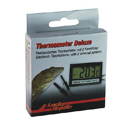 Lucky Reptile Deluxe цифровой термометр с двумя внешними сенсорами