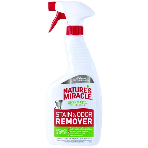 Универсальный уничтожитель пятен и запахов Natures Miracle Dog Stain&Odor Remover для собак, спрей, 709 мл