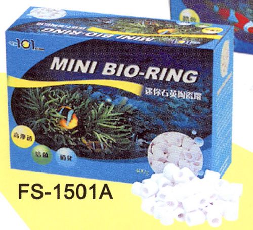 Наполнитель Aqua-Pro "MINI BIO-RING" керамический биологической очистки, 400 г