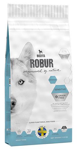 Корм BOZITA ROBUR Sensitive Grain Free Reindeer 26/16 Олень для взрослых собак с нормальной и высокой активностью