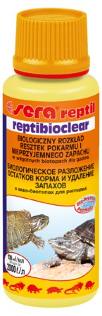 Средство Sera REPTIBIOCLEAR для акватеррариумов, 100 мл