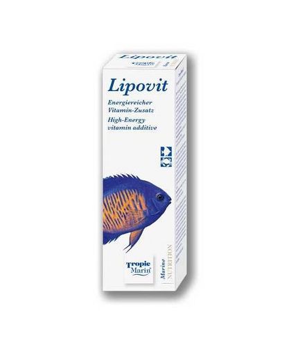 Добавка жидких витаминов Tropic Marin Lipovit для морского аквариума, 50 мл