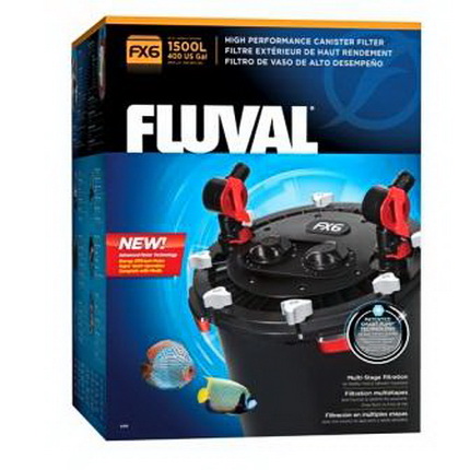 Fluval FX6 внешний аквариумный фильтр, 2130 л/ч