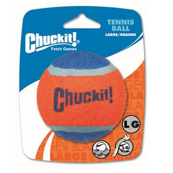 Теннисный мяч CHUCKIT! TENNIS BALL 1-PK LARGE для собак, резина, большой