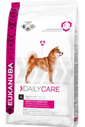 Корм Eukanuba DC Sensitive Digestion для собак с чувствительным желудком, 12,5 кг