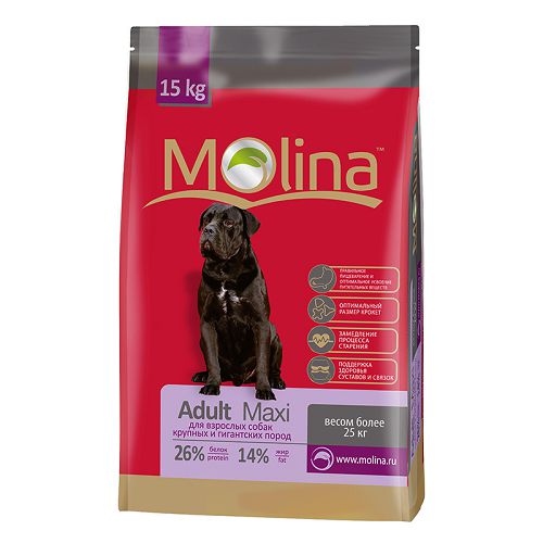 Корм Molina Adult Maxi для взрослых собак крупных пород Корм Molina Adult Maxi для взрослых собак крупных пород