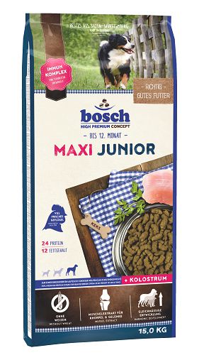 Корм Bosch Junior Maxi для щенков крупных пород