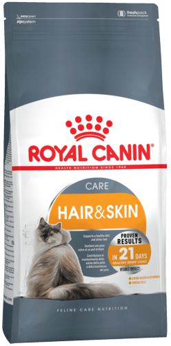 Корм Royal Canin HAIR & SKIN CARE для кошек с чувствительной кожей