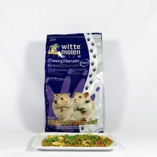 Корм Witte Molen Prem. Bites Dwarf Hamster для декоративных хомяков, 600 г