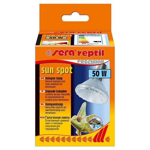 Лампа Sera Reptil Sun Spott солнечного спектра для террариумов, 50 Вт