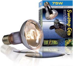 Exo Terra Swamp Glo лампа для болотных и водяных черепах, 50 Вт