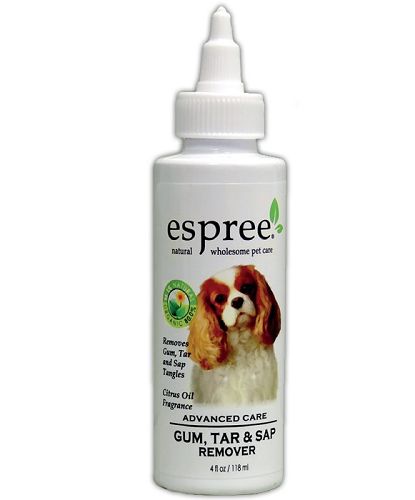 Средство Espree Gum, Tar & Sap Remover для удаления с шерсти собак сложных загрязнений, 118 мл