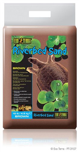 Exo Terra песок для террариумов, коричневый, 4,5 кг