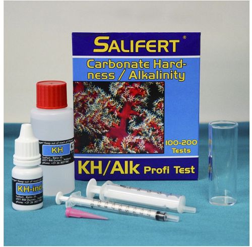 Тест Salifert KH/Alk Profi-Test на карбонатную жесткость/щелочность, 100-200 шт.