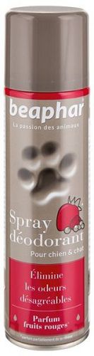Спрей-дезодорант Beaphar "Spray Deodorant" для собак и кошек, Красный, 250 мл