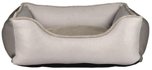 Лежак-кровать TRIXIE Aiko, 90х90 см, светло-серый, серый