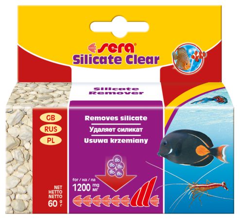 Поглотитель силикатов Sera Marin Silicate Clear, 60 г