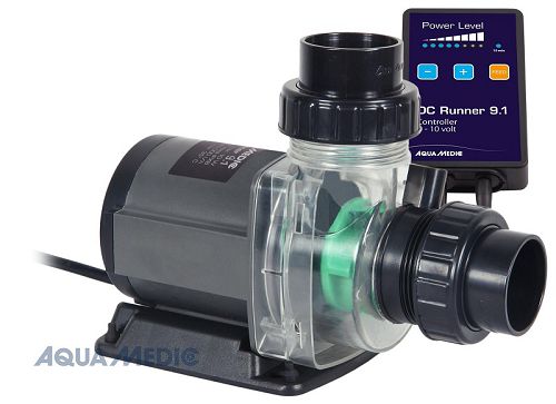 Помпа напорная Aqua Medic DC Runner 9.1 с контроллером мощности, 9000 л/ч, 65 Вт Помпа напорная Aqua Medic DC Runner 9.1 с контроллером мощности, 9000 л/ч, 65 Вт