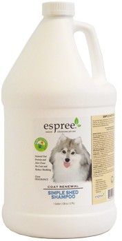 Шампунь Espree CR Simple Shed Shampoo для ухода за шерстью в период линьки собак и кошек