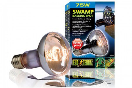 Лампа Exo Terra Swamp Basking Spot для болотных/водяных черепах, 75 Вт