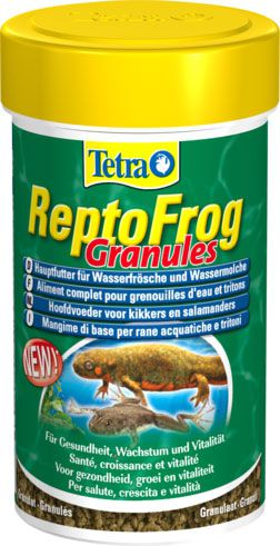 Корм Tetra ReptoFrog Granules для лягушек и тритонов, гранулы, 100 мл