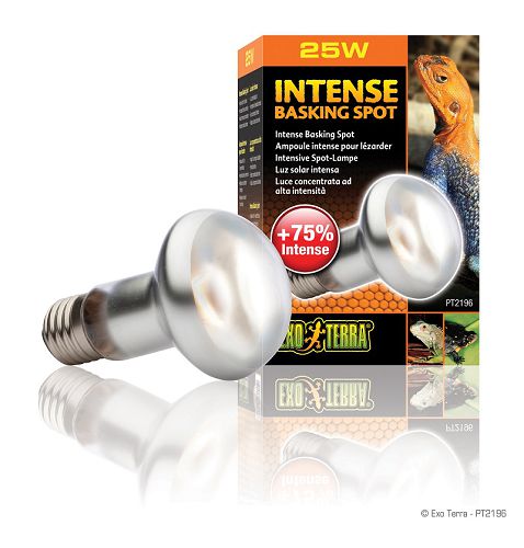 Exo Terra INTENSE BASKING SPOT террариумная лампа дневного света для баскинга, 25 Вт