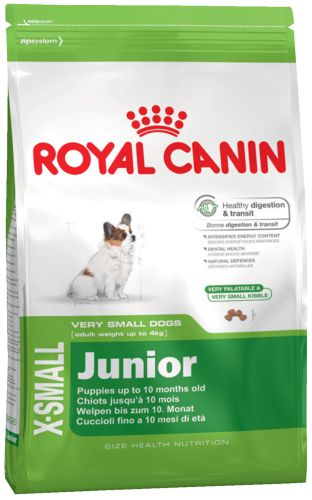Корм Royal Canin X-Small Junior для щенков мелких пород до 10 месяцев