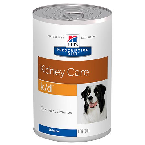 Диета Hill`s Prescription Diet k/d для собак при болезнях почек, 370 г