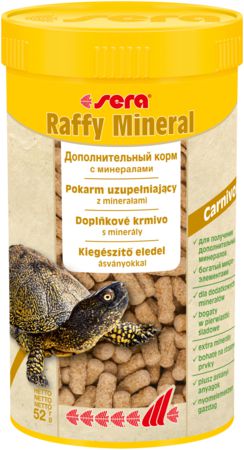 Корм Sera RAFFY MINERAL для рептилий, 250 мл