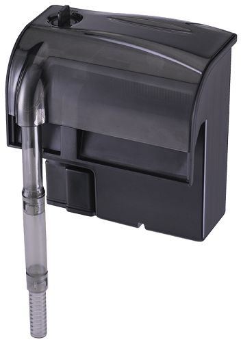 Фильтр рюкзачный Atman HF-0400 для аквариумов до 50 л, 350 л/ч, 3 Вт (черный корпус)