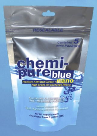 Boyd Enterprises Chemi Pure Blue Nano Pack адсорбент, 5 шт., 110 г