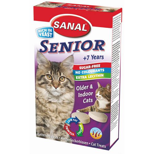 SC3200 SANAL Senior Lecithin Витамины для кошек с лецитином, 50 г