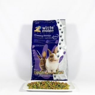 Корм Witte Molen Rabbit Sensitive для декоративных кроликов с проблемным пищеварением, 15 кг