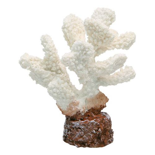 Коралл пластиковый VITALITY белый, 10,2х7,2х12 см