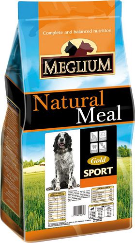 Корм MEGLIUM SPORT GOLD для активных собак